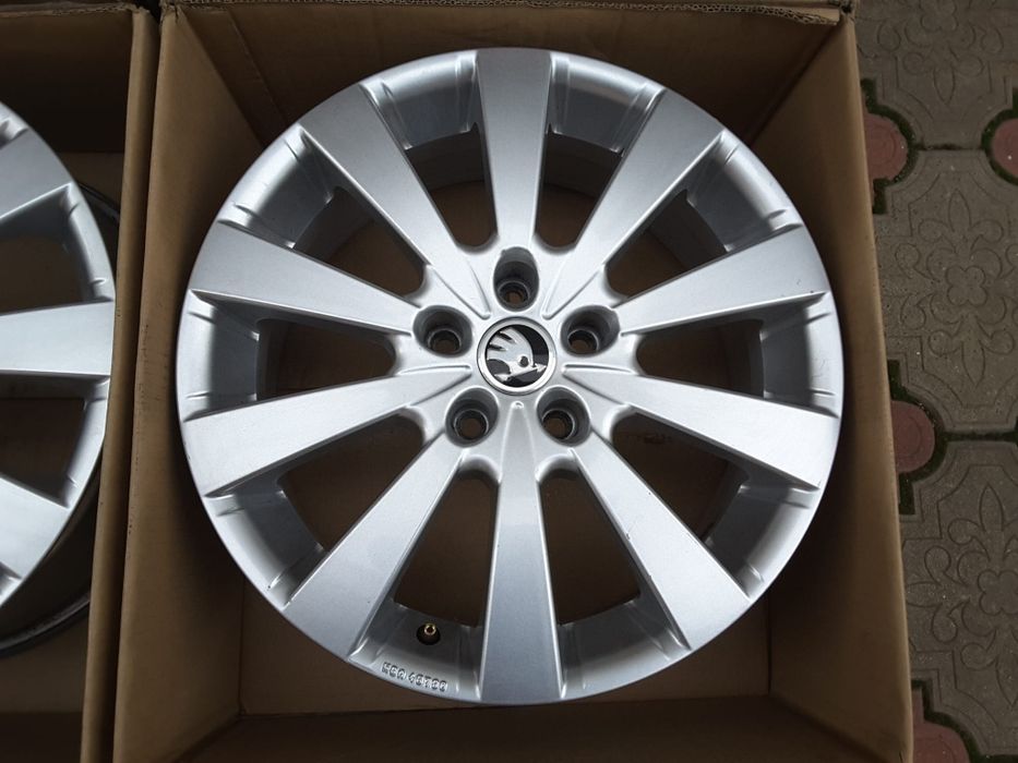 jante aliaj 17; 5x112;  Skoda Kodiaq, Karoq, Superb, Octavia Scout