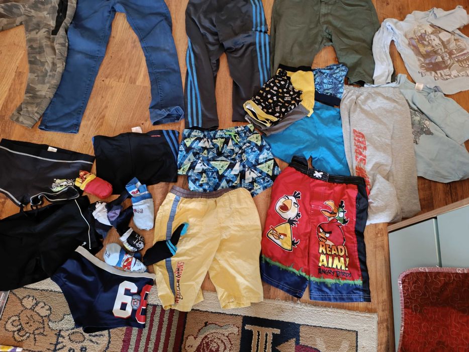 Дрехи за момче 10-12 г. анцузи,пижами,бански,боксерки, чорапи