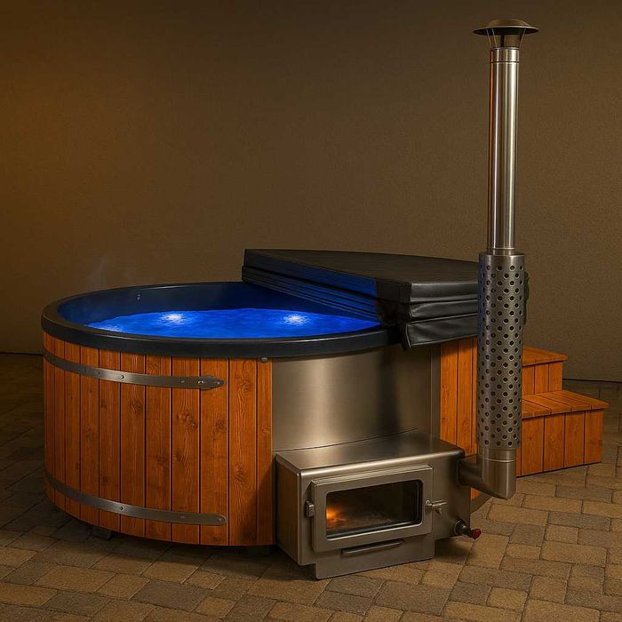 Джакузита с печка на дърва или на ток - различни модели и вариации