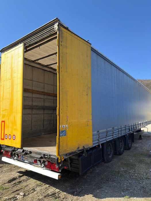 Vand/schimb Scania R420 Mega - 2012 / ansamblu cu semiremorca SCHMITZ