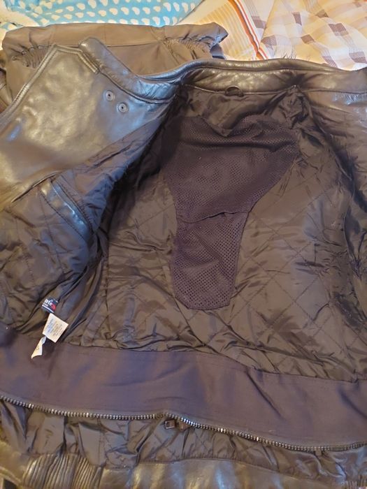 Кожено мъжко яке за мотор