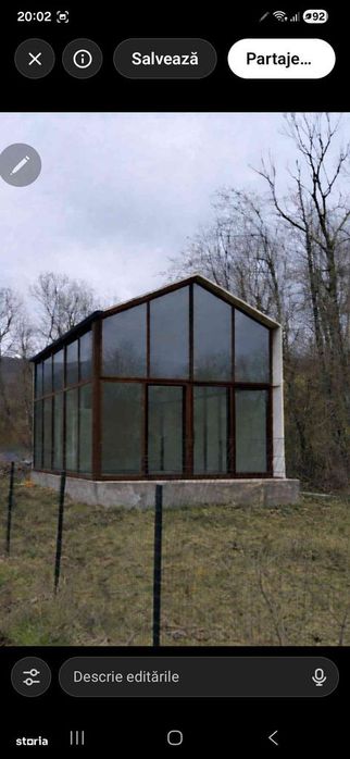 Cabana pe structura metalica Geamana Codlea