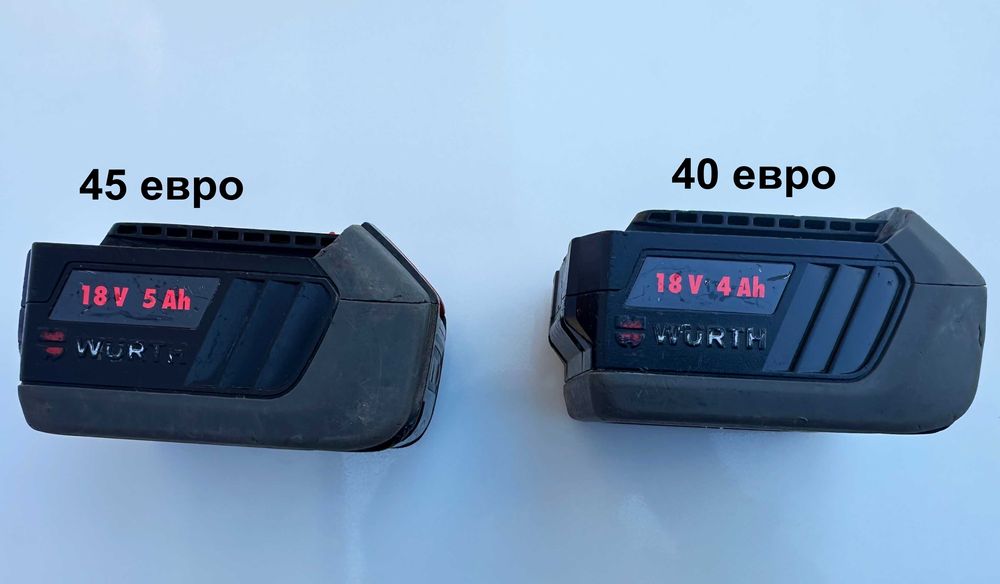 Wurth M-Cube - Акумулаторни батерии 18V 2.0Ah 4.0Ah 5.0Ah