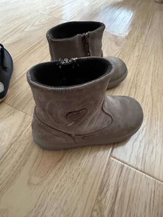 Ghete piele intoarsa Primigi, marime 25