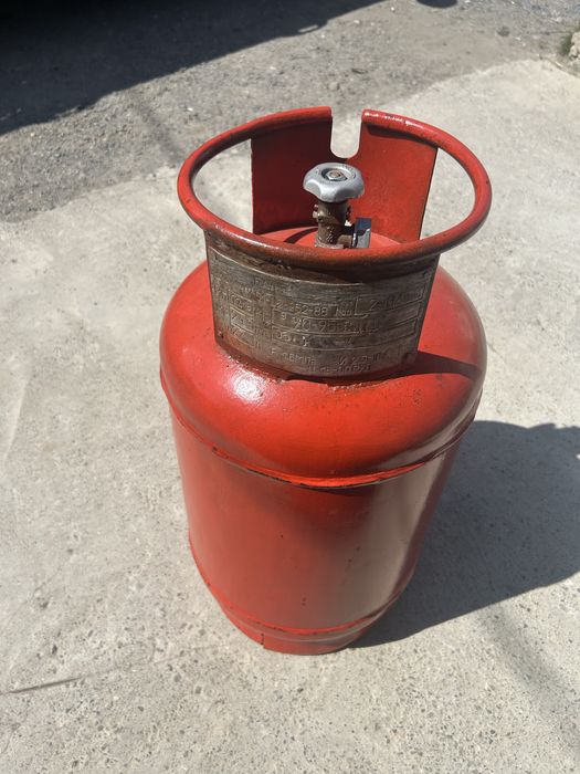 Газовый балон маленький полный