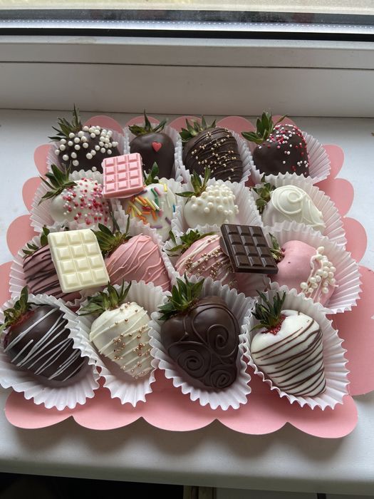 КЛУБНИКА В шоколаде Подарки боксы