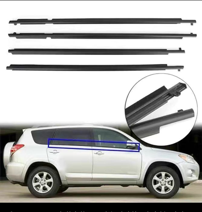 Rav4 06-12 молдинг стекла
