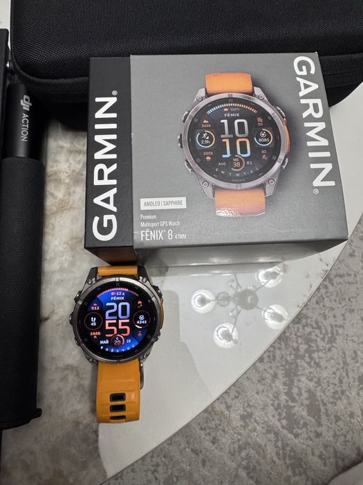 часы Garmin Fenix 8 47mm Amoled/Sapphire