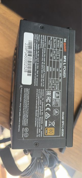 Блок питания Be Quiet SFX-L 600w