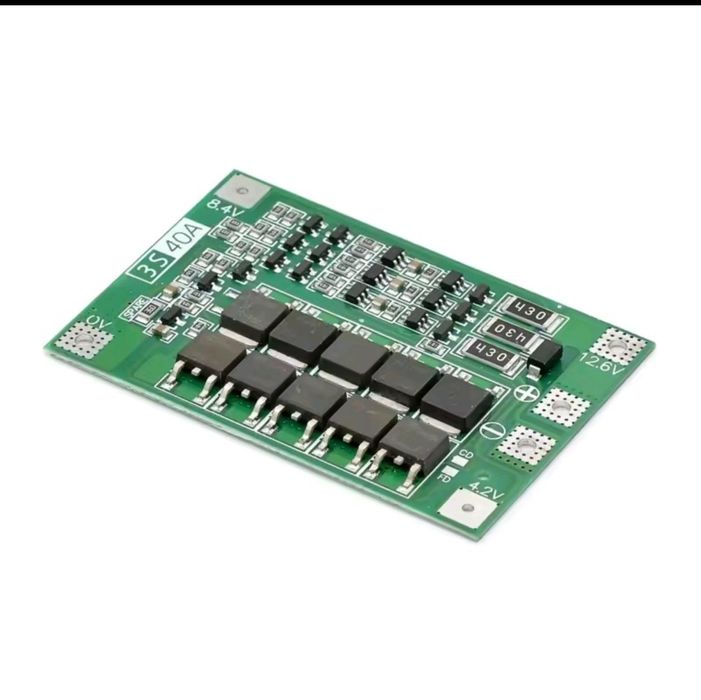 BMS 3-4S lithium cu balansare celule