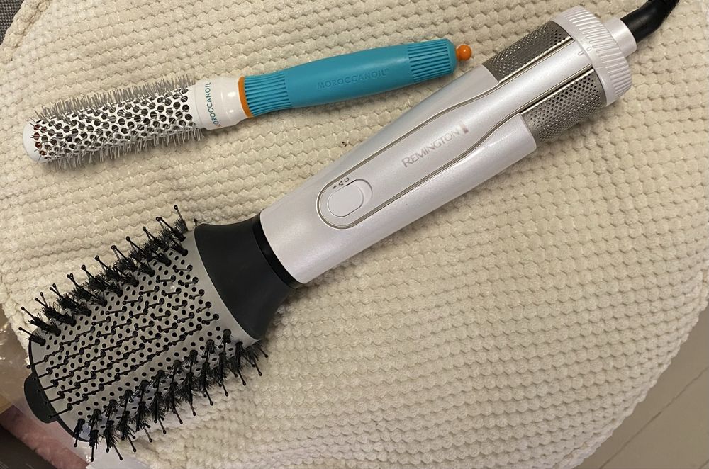 Четка за сушене и стилизиране Remington AS8901 HYDRAluxe плюс подарък четка на Moroccanoil