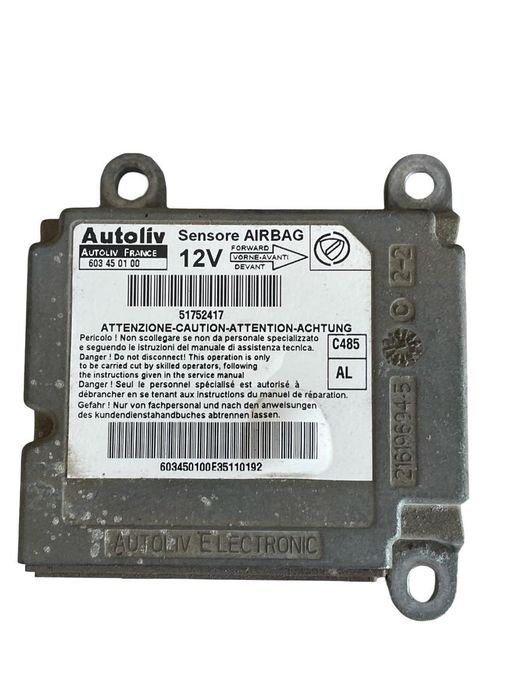 Kit Airbag Lancia Ypsilon 843_ 2003 - 2011