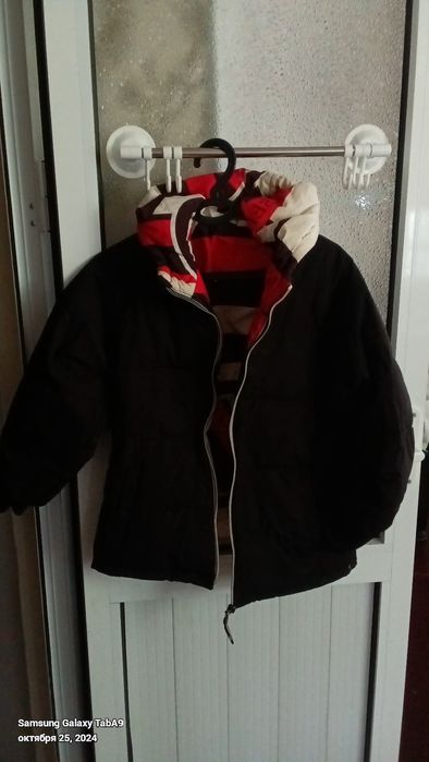 Куртка  двухсторонняя оверсайз на мальчика  можно на девочку