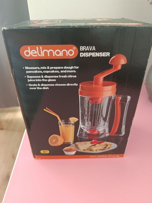 Dispenser / Mixer manual 3 în 1 Delimano Brava - Nou la cutie