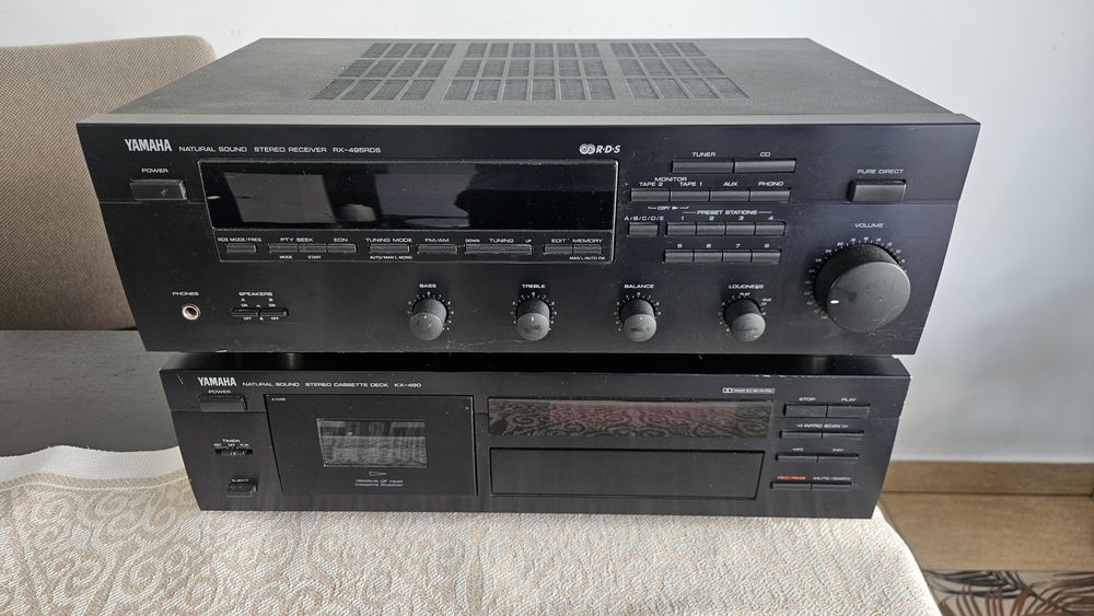 Linie Yamaha receiver+deck