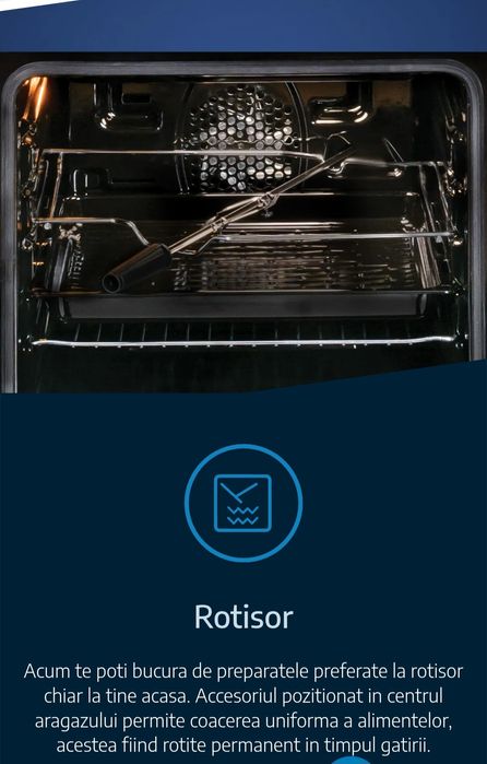 Aragaz Beko cu grill și rotisor