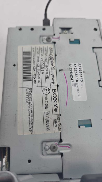 CD player Ford Mondeo MK4 2.0TCDI an 2009 cod 6M2F-18C821-FD