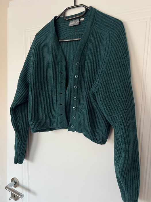 Cardigan verde MISAKY