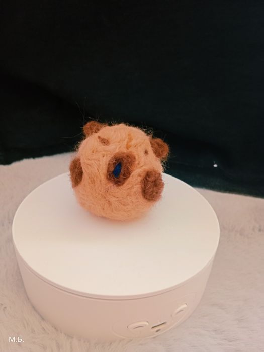 Капибара из шерсти гипоаллергенной