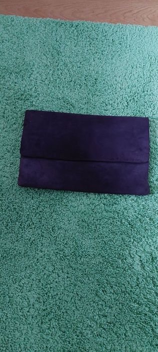 Geanta plic piele intoarsa si pantofi  din piele Smiling Shoes 39