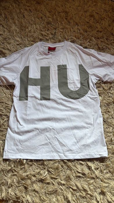 tricou hugo alb model 2026