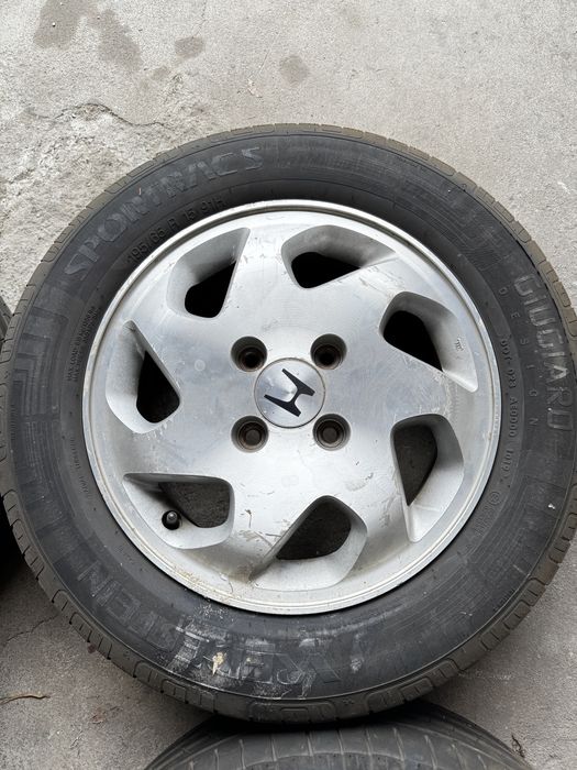Джанти с гуми Хонда акорд 15 4х114.3  195/65 15