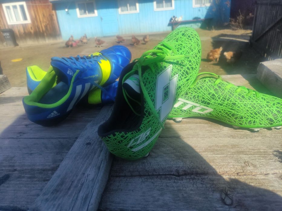 Vând ghete lotto spider zero gravity și adidas nitrocharge 3.0