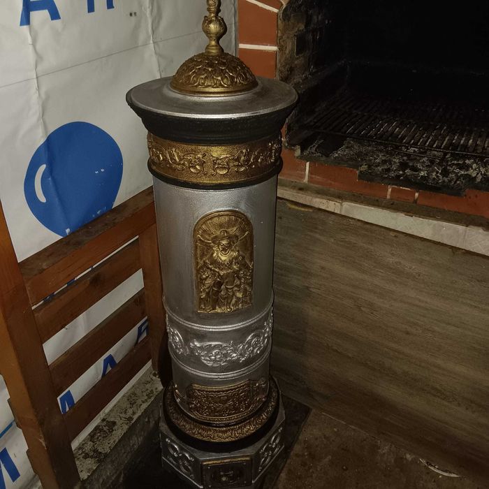 Godin "sobă" din fonta