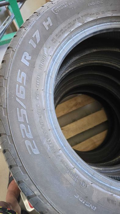 4 употребявани летни гуми 225/65 R17