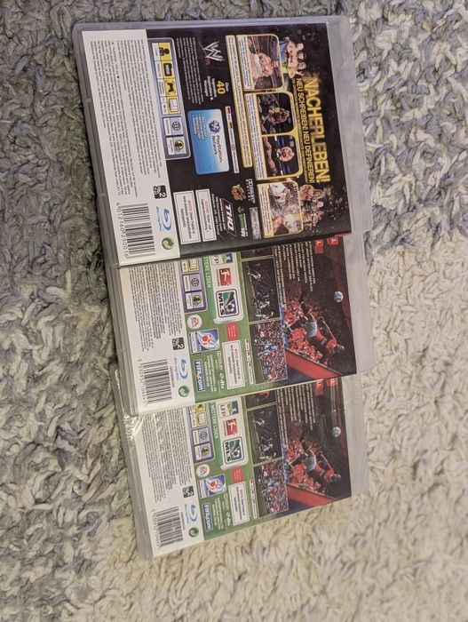 Jocuri PS 3 (2x FIFA, Wrestlemania)