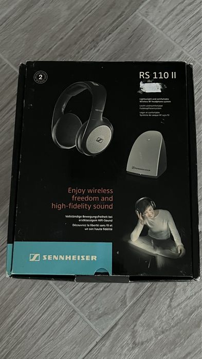 Casti audio wireless Sennheiser RS 110-8 II