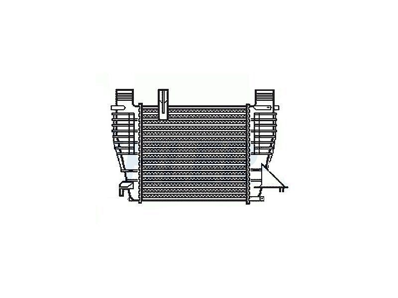 Intercooler Nissan Cube 2010-2019, Evalia 2010-, Juke 2010-2019, Tiida 2007-2011, 1.5 dci, Tipul radiatorului: fagure brazat, OE 14461EM00A, SRLine