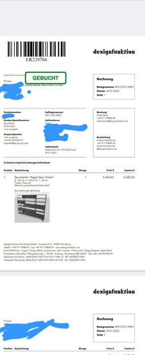 Raumteiler / Bibliotecă modulară design premium – New Order | Designfunktion / Rimadesio
