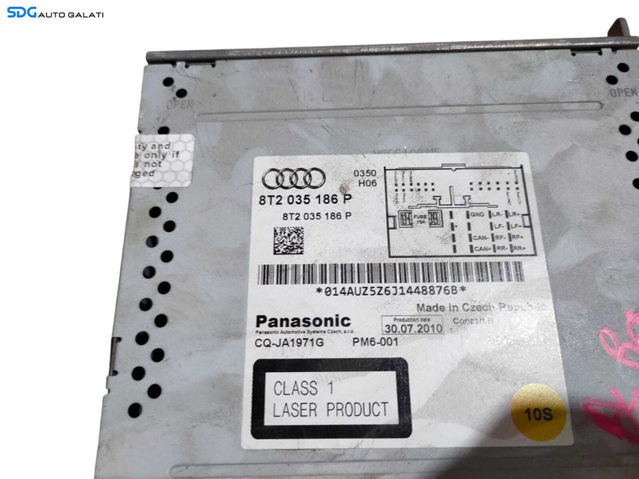 Unitate Radio CD Player Audi Concert Audi A4 B8 2008 - 2016 [L5589]