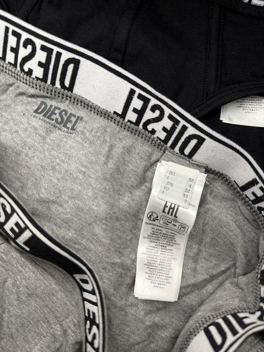 Diesel set 3 chiloti negru-bleumarin-grin marimea M noi originali