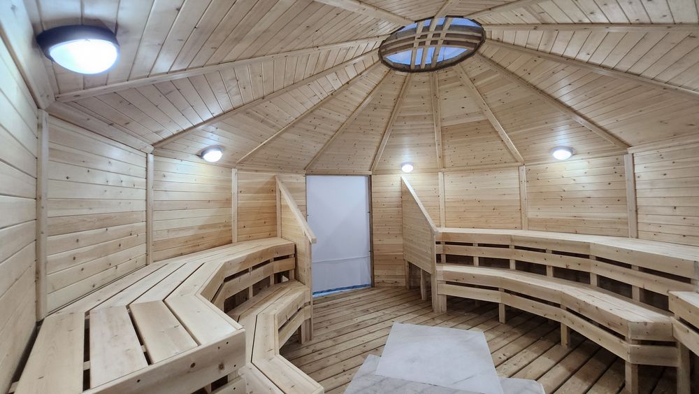 Баня Юрта готовая мобильная
