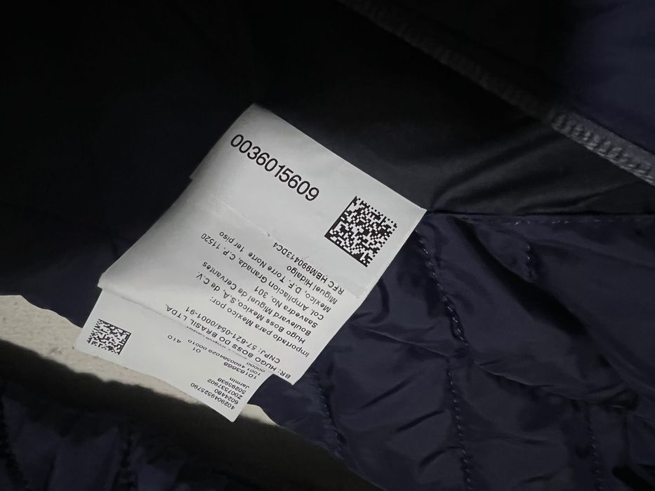 hugo boss яке м размер