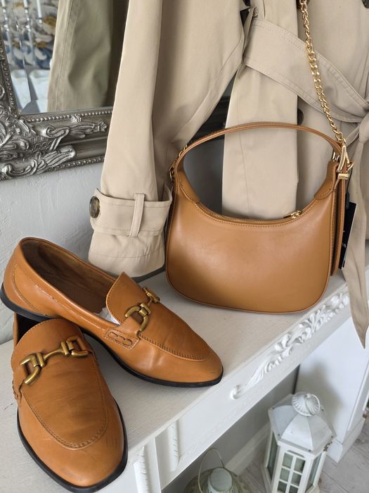 Сет от тренчкот, чанти, обувки