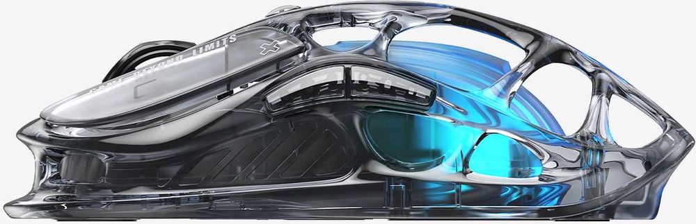 }Мышь GravaStar Mercury M2, BT/WL/USB-A, RGB, черный,