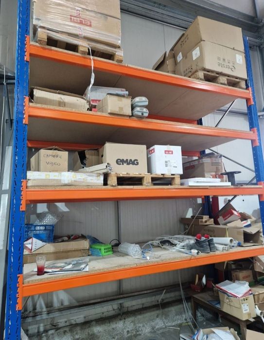 Rafturi metalice cu polițe zincate 2.1x2.31