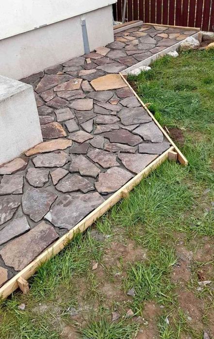 Grătare rustice și Piatra naturala de munte