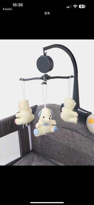 Манеж детский 3 в 1 + матрас