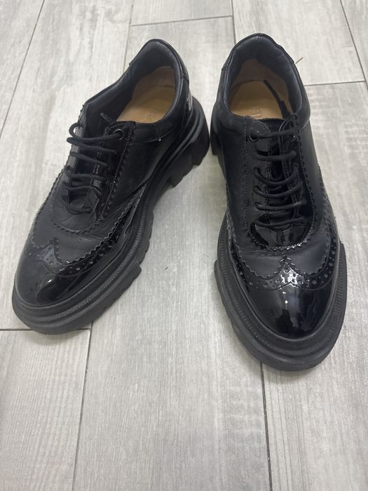 Черни Обувки Bianki ест. Кожа