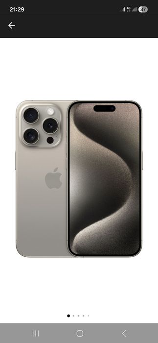 Iphone 15 pro titanium256