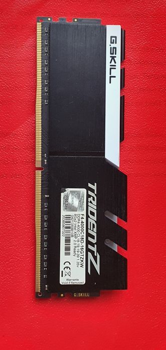 Memorie RAM G.Skill Trident Z 16GB (2x8GB) DDR4 4000MHz CL18