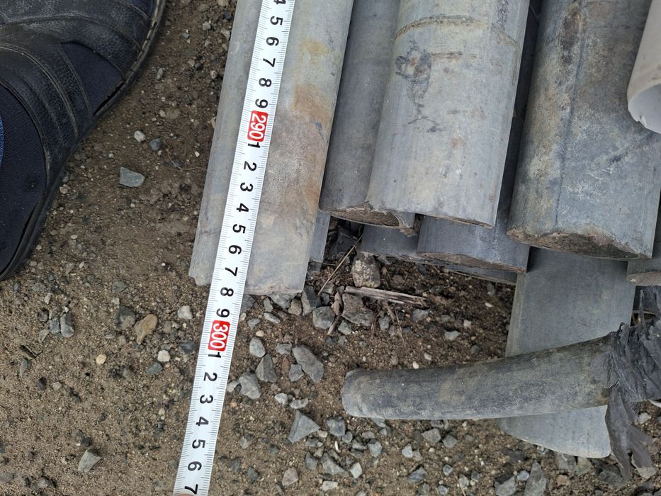 Трубы стойки для забора