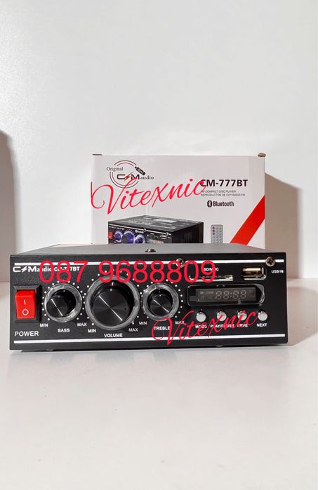 Усилвател / Домашен усилвател,Модел:CM-777BT