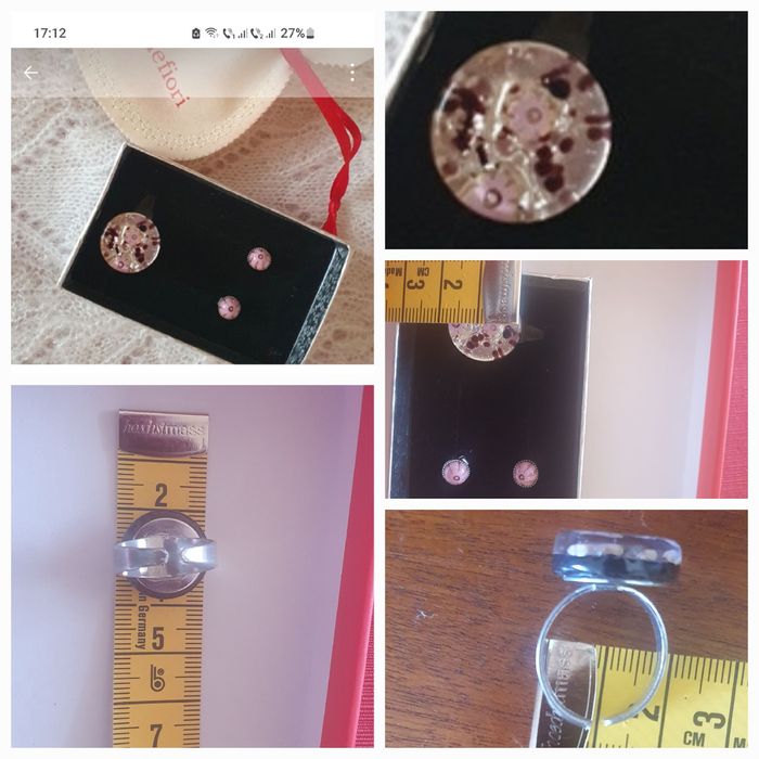 Set bijuterii Murano noi