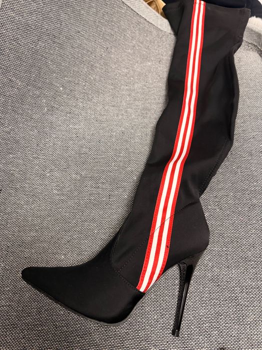 Cizme înălțime cu toc stiletto 37 noi