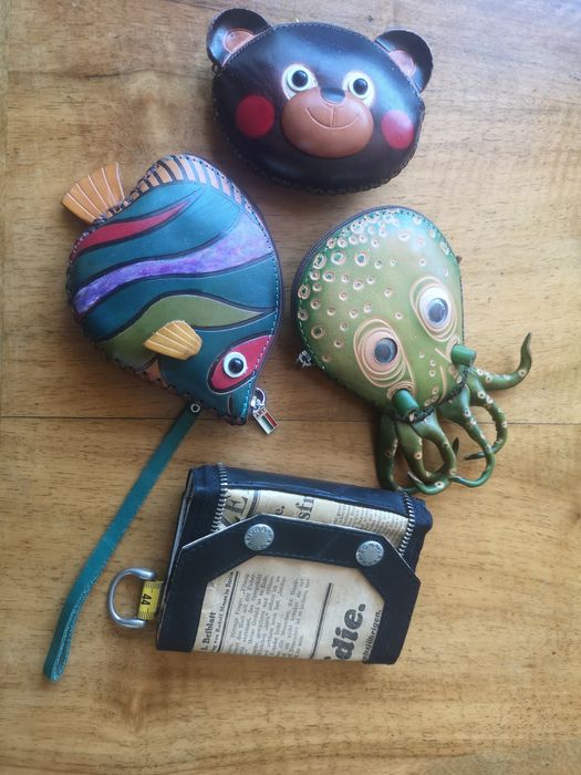 Нови портмонета естествена кожа